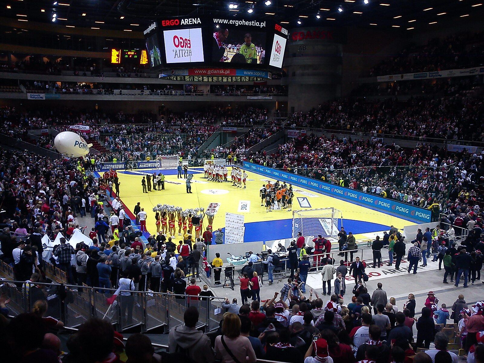 ERGO ARENA - Parkiet Główny